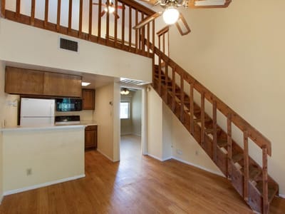 Living area at 708 Graham Pl Unit #205 - 2 bed 2 bath home