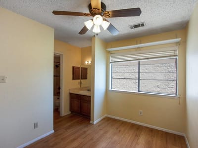 Primary bedroom at 708 Graham Pl Unit #205 - 2 bed 2 bath home