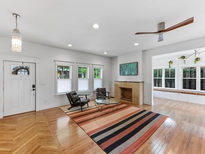 Primary bedroom at 708 W Gibson St - 4 bed 2 bath home
