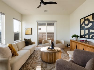 Living area at 709 W St Elmo Rd Unit #1 - 4 bed 2 bath home