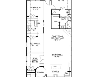 Kitchen at 7102 Stitzel Weller DR - 3 bed 2 bath home