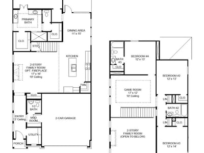 Primary bedroom at 7104 Eagle Rose RD - 4 bed 3 bath home
