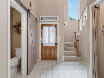 Primary bedroom at 711 Brazos Ave - 3 bed 2 bath home