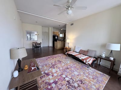 Primary bedroom at 711 W 26th St Unit #700 - 2 bed 2 bath home
