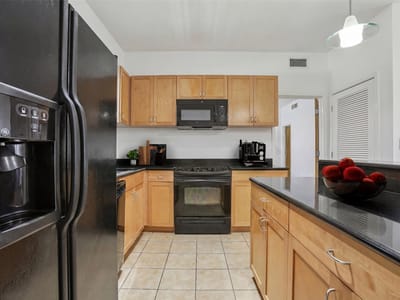 Primary bedroom at 711 W 26th St Unit #704 - 2 bed 2 bath home