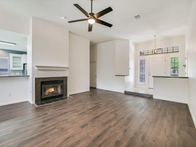 Living area at 7117 Dagon Dr - 3 bed 2 bath home