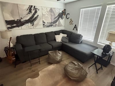 Primary bedroom at 7120 Sparkling Light Dr Unit #B - 3 bed 2 bath home
