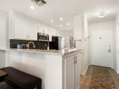 Kitchen at 7122 Wood Hollow Dr Unit #47 - 2 bed 1 bath home