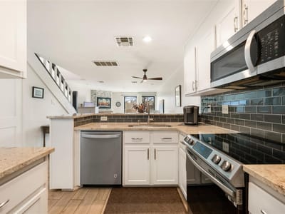 Primary bedroom at 7122 Wood Hollow Dr Unit #47 - 2 bed 1 bath home