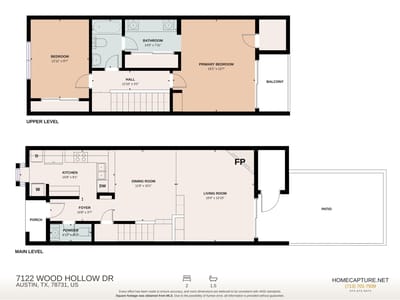 Property photo 2 at 7122 Wood Hollow DR Unit #86 - 2 bed 1 bath home