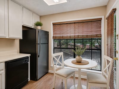 Kitchen at 715 W 22nd 1/2 St Unit #204 - 2 bed 1 bath home
