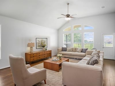 Primary bedroom at 717 Old Settlers DR - 3 bed 2 bath home