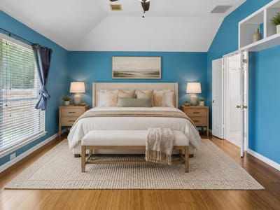 Primary bedroom at 7206 W Magic Mountain LN - 4 bed 2 bath home