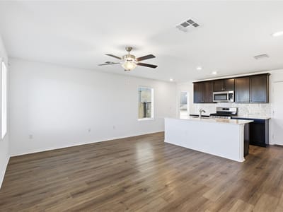 Living area at 7208 Sparkling Light Dr Unit #B - 3 bed 2 bath home