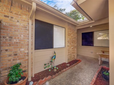Primary bedroom at 7211 Lakewood Dr Unit #E118 - 2 bed 2 bath home