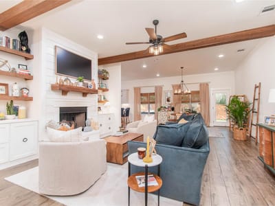 Living area at 7302 Golden Heart Dr - 4 bed 2 bath home