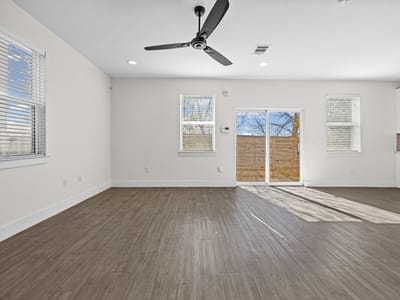 Primary bedroom at 7312 E Ben White BLVD Unit #10 - 3 bed 2 bath home
