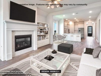 Living area at 732 Lariat Loop - 3 bed 2 bath home