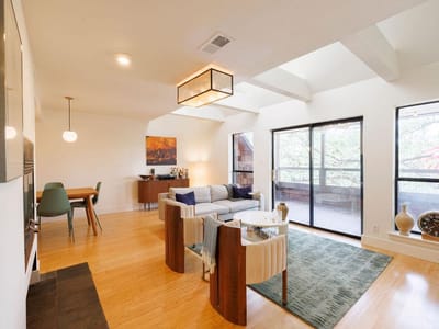 Primary bedroom at 7320 Cave HOLW - 2 bed 2 bath home