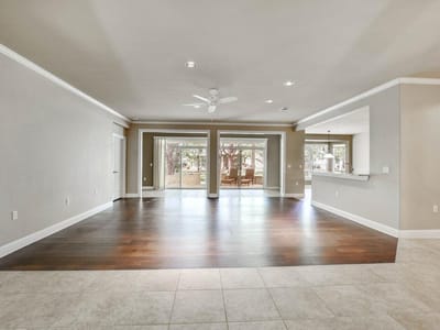 Primary bedroom at 735 Breezeway Ln - 2 bed 2 bath home