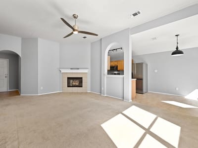 Primary bedroom at 740 Clearview CIR - 3 bed 2 bath home