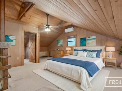 Primary bedroom at 741 Sandy Mountain DR - 2 bed 2 bath home