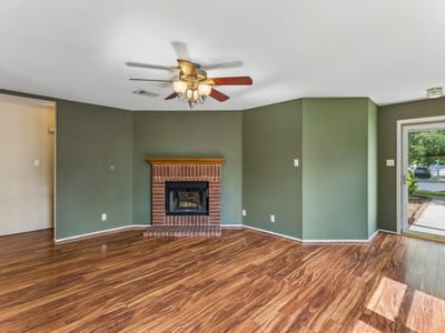 Living area at 747 Blair Ave - 3 bed 2 bath home