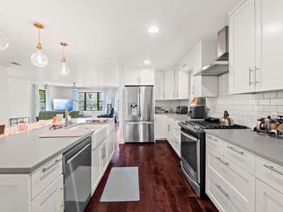 Kitchen at 7501 Grover Ave - 3 bed 2 bath home