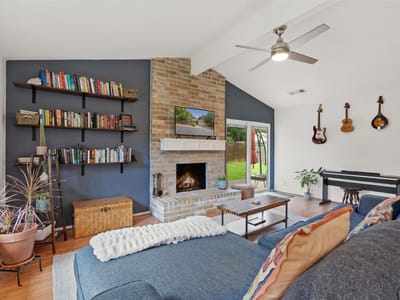 Primary bedroom at 7501 Lakewood DR - 2 bed 2 bath home