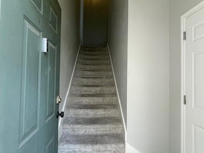 Primary bedroom at 7501 Shadowridge Run Unit #135 - 2 bed 2 bath home