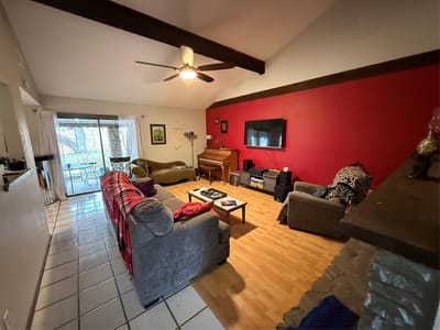 Primary bedroom at 7501 West Gate BLVD - 3 bed 2 bath home