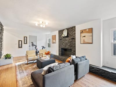 Living area at 7511 Old Bee Caves RD Unit #2 - 3 bed 2 bath home