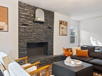 Primary bedroom at 7511 Old Bee Caves RD Unit #2 - 3 bed 2 bath home