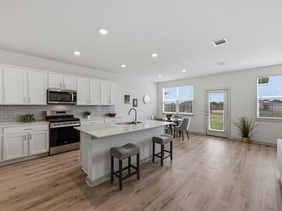 Living area at 7511 Traylor Cv - 4 bed 2 bath home
