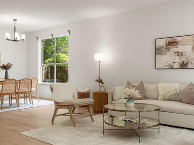 Primary bedroom at 7516 Windrush DR - 4 bed 2 bath home