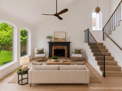 Living area at 7600 Mifflin Kenedy TER - 4 bed 3 bath home
