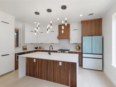 Kitchen at 7602 Northcrest Blvd Unit #2 - 2 bed 2 bath home