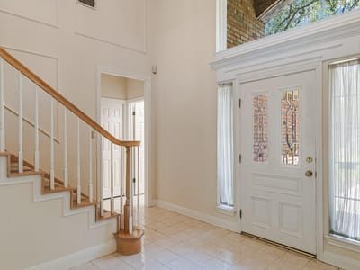 Living area at 7615 Yaupon DR - 4 bed 3 bath home