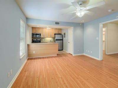 Kitchen at 7685 Northcross Dr Unit #524 - 1 bed 1 bath home