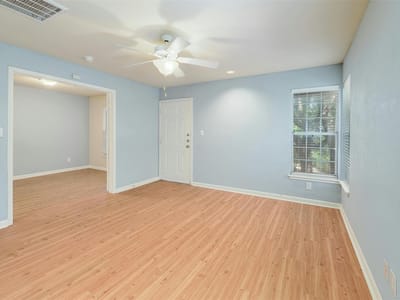 Primary bedroom at 7685 Northcross Dr Unit #524 - 1 bed 1 bath home