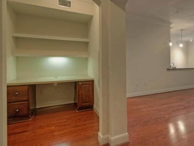 Living area at 7701 Rialto BLVD Unit #1326 - 2 bed 2 bath home