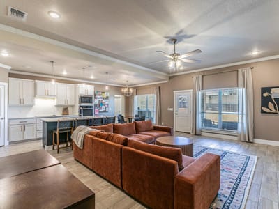 Living area at 7701 Soapstone CT - 5 bed 3 bath home