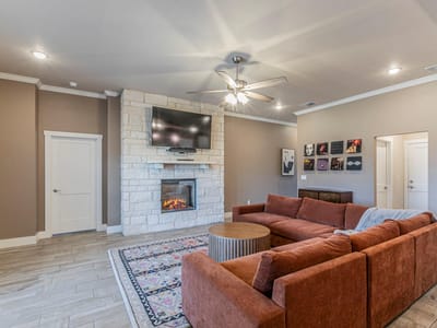 Primary bedroom at 7701 Soapstone CT - 5 bed 3 bath home