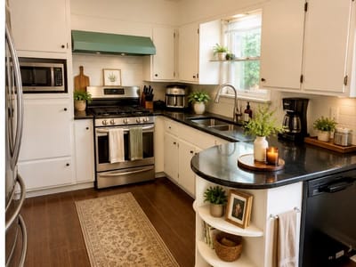 Kitchen at 7800 Lazy LN - 3 bed 1 bath home