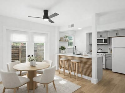 Living area at 7801 Shoal Creek Blvd Blvd Unit #137 - 2 bed 1 bath home