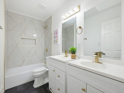Bathroom at 7801 Shoal Creek Blvd Blvd Unit #137 - 2 bed 1 bath home