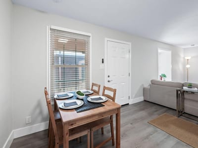 Primary bedroom at 7801 Shoal Creek BLVD Unit #203 - 2 bed 1 bath home