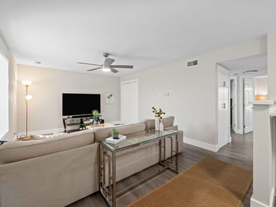 Bathroom at 7801 Shoal Creek BLVD Unit #203 - 2 bed 1 bath home