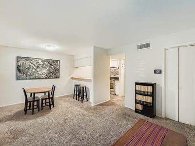 Kitchen at 7801 Shoal Creek Blvd Unit #241 - 1 bed 1 bath home
