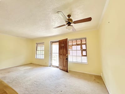Primary bedroom at 7801 Shoal Creek BLVD Unit #246 - 1 bed 1 bath home